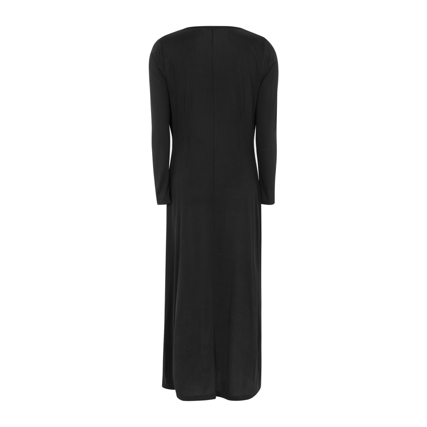 Ella Drape Long sleeves Dress, Black - Bild 4
